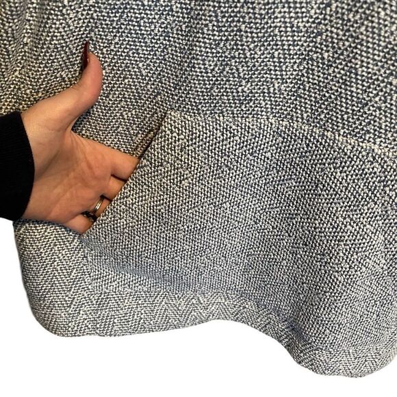 FAHERTY-Whitewater Baja Blue Hoodie V-Neck Pullover Oversized Beachy, Size Small - Picture 7 of 16